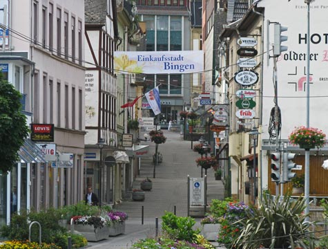 Bingen Germany - Tourist Attraction on the Rhine